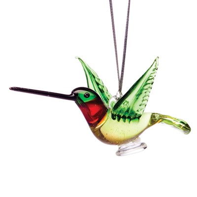Glassdelights Ornament Hummingbird