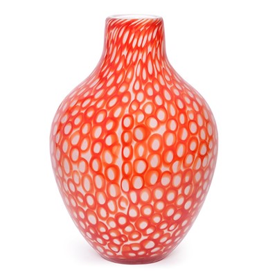 Mod Rings Acorn Vase - Blood Orange