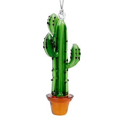 Glassdelights Ornament - Saguaro Cactus