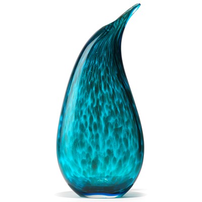 Abalone Blue Wing Vase