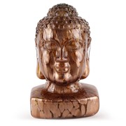 Guanyin (Female Buddha) Head - Copper 25439CO View 2