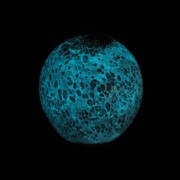 Large Paperweight - Moon Glow 9704 View 3