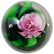 Large Paperweight - Pink Water Lily 91193P View 3