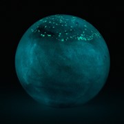 Large Paperweight - Cosmic Dust Glow 9713 View 3
