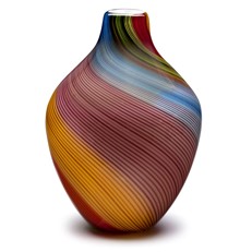 Acorn Vase - Rainbow Twist