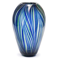 Beehive Vase - Peacock