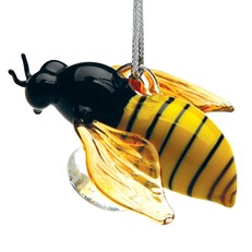 Glassdelights Ornament Honey Bee