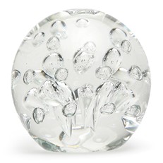 Large Spa Bubbles Paperweight - Clear