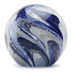 Large Paperweight - Blueberry Snow Cone Glow