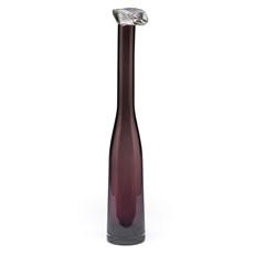 Bottle Rim Vase - Purple