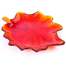 Small Maple Leaf - Sienna Red