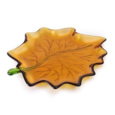Large Maple Leaf - Amber