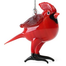Glassdelights Ornament Red Cardinal