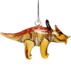 Glassdelights Ornament Triceratops