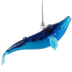 Glassdelights Ornament - Blue Whale