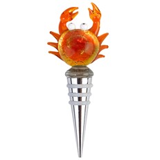 Whimsical Crab Wine Stopper