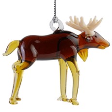 Glassdelights Ornament - Moose