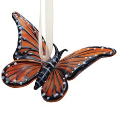 Glassdelights Ornament - Monarch Butterfly