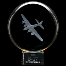 Crystal Sphere - B-17 Flying Fortress