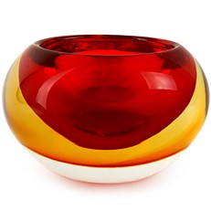 Halo Bowl - Red/Amber