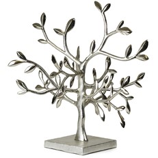 Metal 4-Way Leaf Ornament Tree