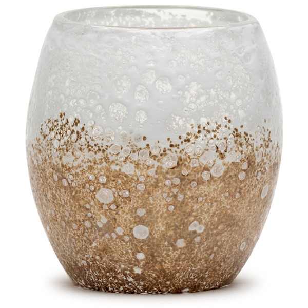 Glisten + Glass Sandstone, White