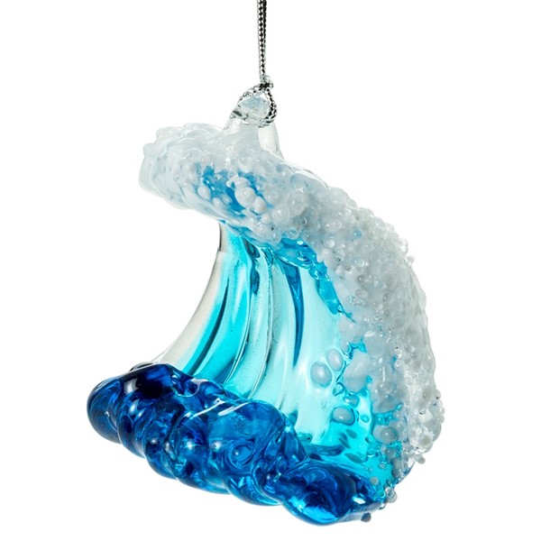 Glassdelights Ornament - Ocean Wave