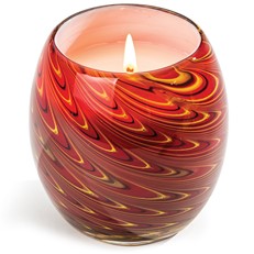 Glisten + Glass Candle Feather