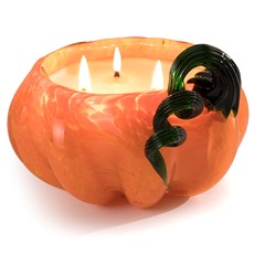 Glisten + Glass Pumpkin Candle - Pumpkin Caramel Crunch