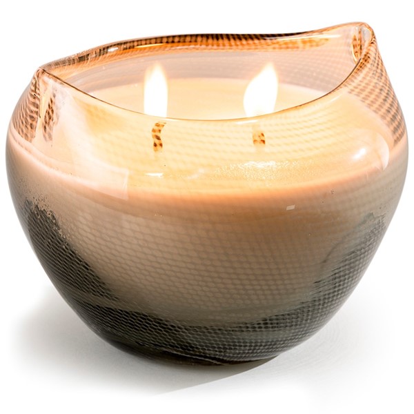 Glisten+Glass 2-Wick Candle - Gallo, Grey - Slate