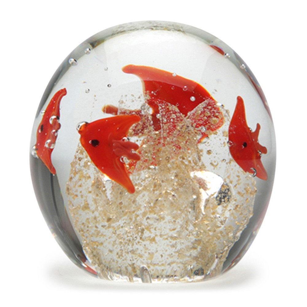 Small Paperweight - Schooling Fish 95221