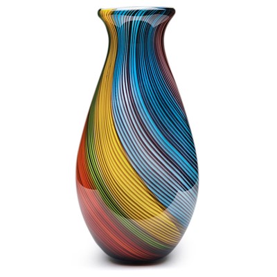 Toscana Vase - Rainbow Twist