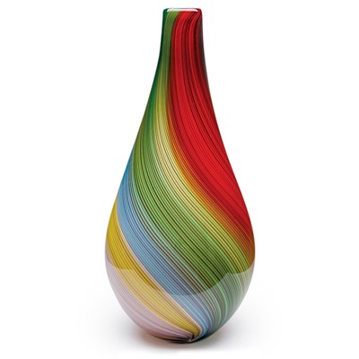 Roma Vase - Rainbow Twist