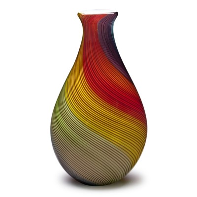 Venezia Vase - Rainbow Twist