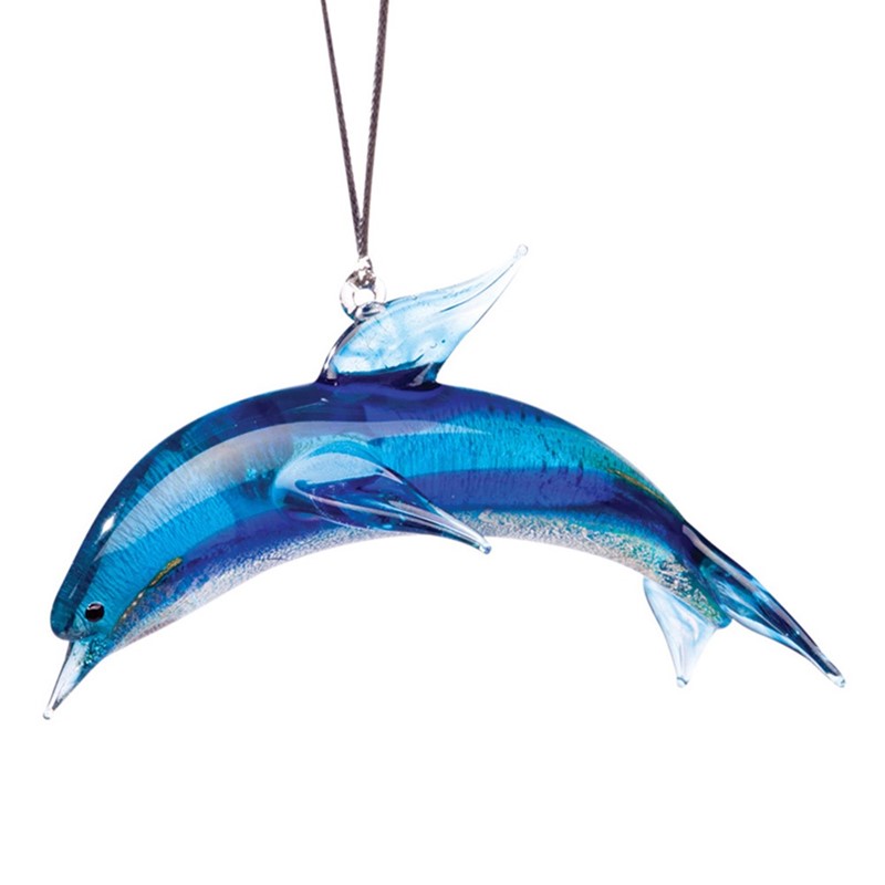 Glassdelights Ornament Dolphin