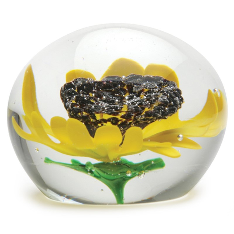 Medium Paperweight - Sunflower