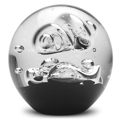 Large Paperweight - Black Celestial Maze