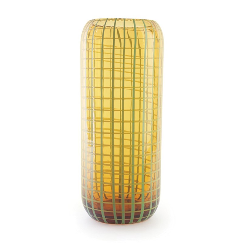 Cubic Tall Vase - Citrus Tea