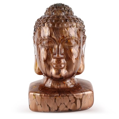 Guanyin (Female Buddha) Head - Copper