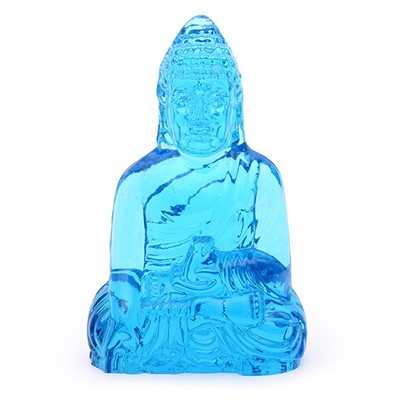 Guanyin (Female Buddha) - Aqua Blue