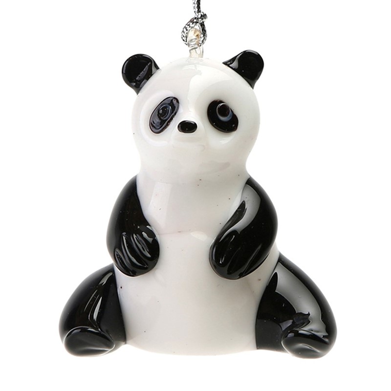Glassdelights Ornament Sitting Panda 26883