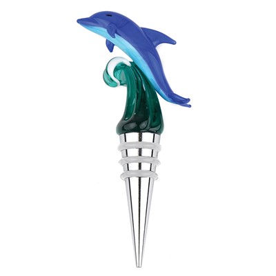Dolphin Wine Stopper
