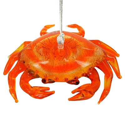 Glassdelights Ornament - Crab