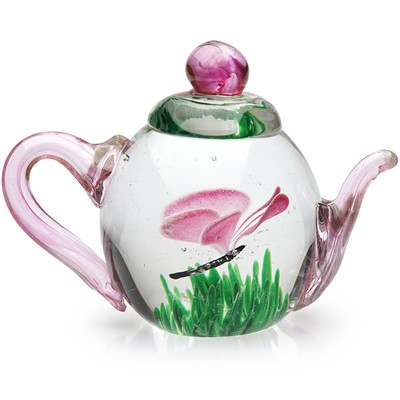 Teapot - Butterfly Pink Glow