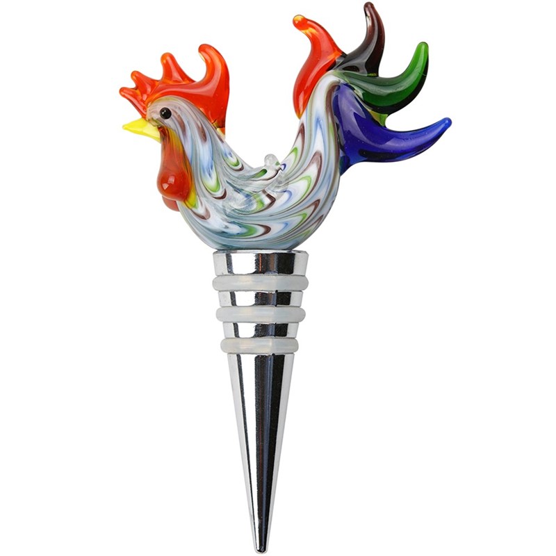 Rooster Wine Stopper