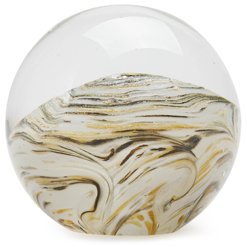 Large Paperweight - Sand Dunes 91206GLD