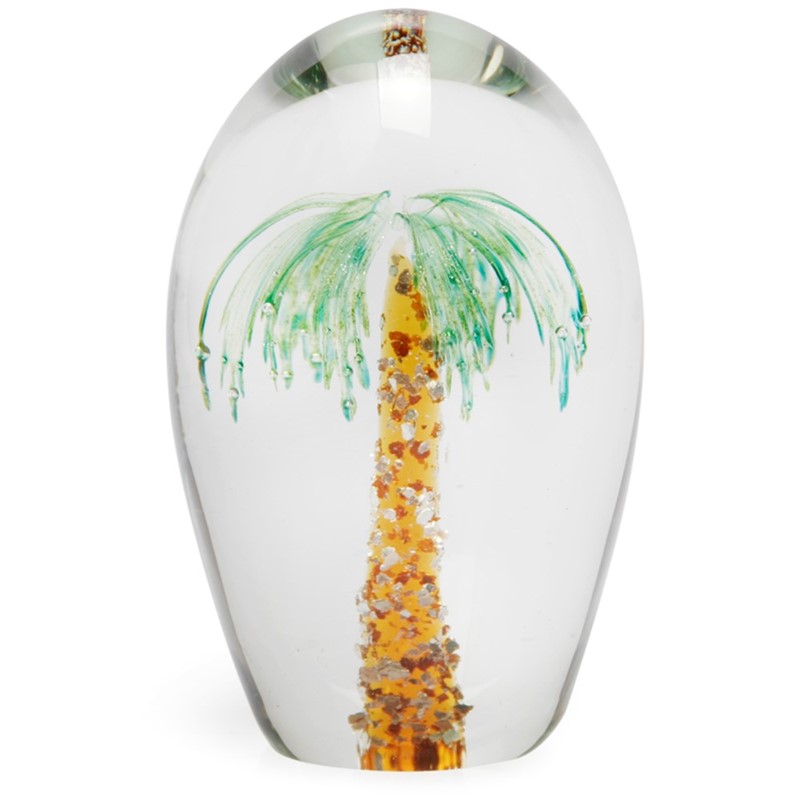 Medium Paperweight - Palm Tree