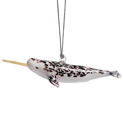 Glassdelights Ornament - Narwhal