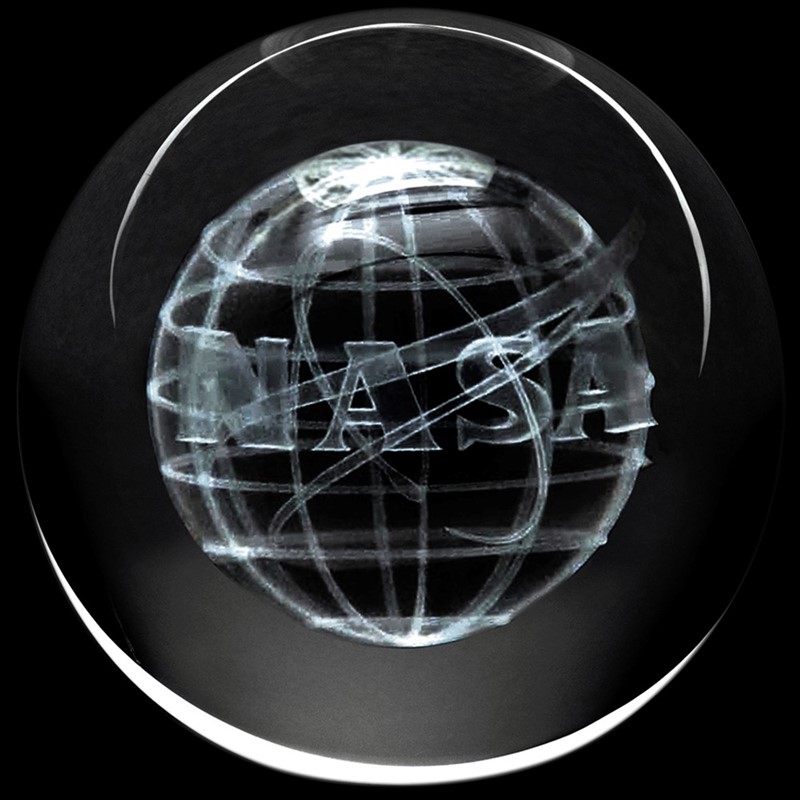 Crystal Paperweight - NASA Insignia 51403NASA