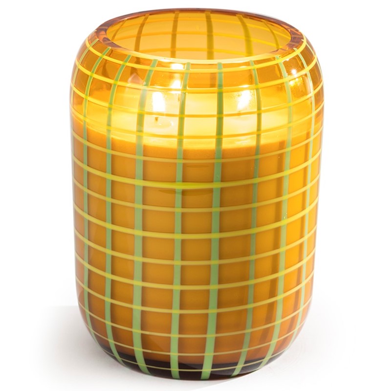 Glisten+Glass Grid Beehive, Citrus - Meyer Lemon